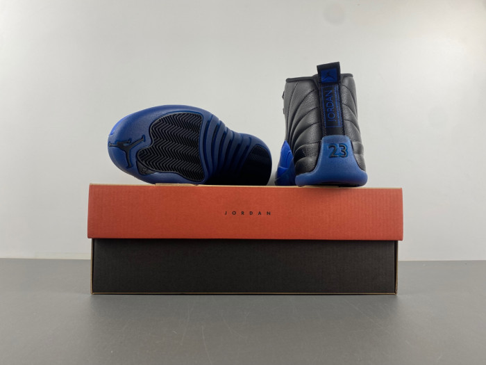 air Jordan 12 Retro Black Game Royal 130690-014