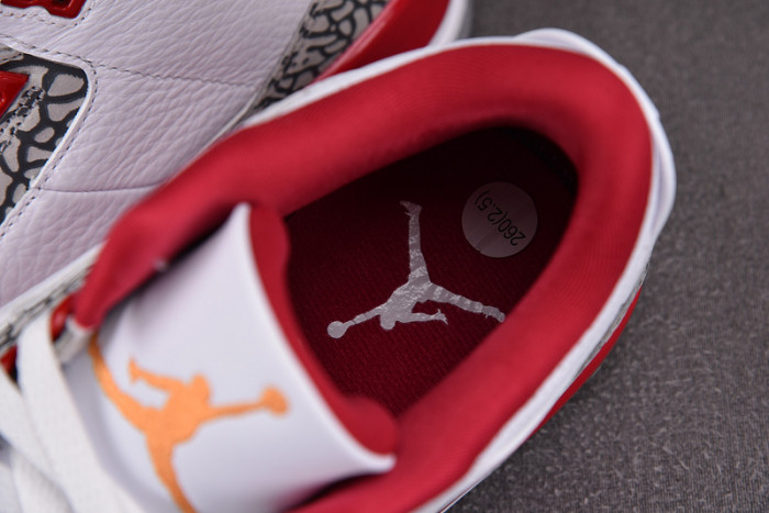 Air Jordan 3 “Cardinal Red”*CT8532-126